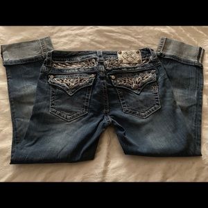 Miss Me crop  jeans